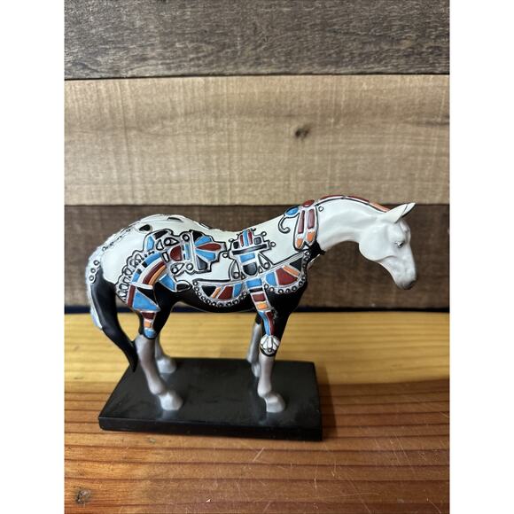 Zuni Silver Pony- Zuni Tribe Trail Of The Painted Ponies In Box - Picture 1 of 8